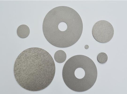 Sanitary Grade Titanium Powder 5-70um Sintered microporous Filter Disk